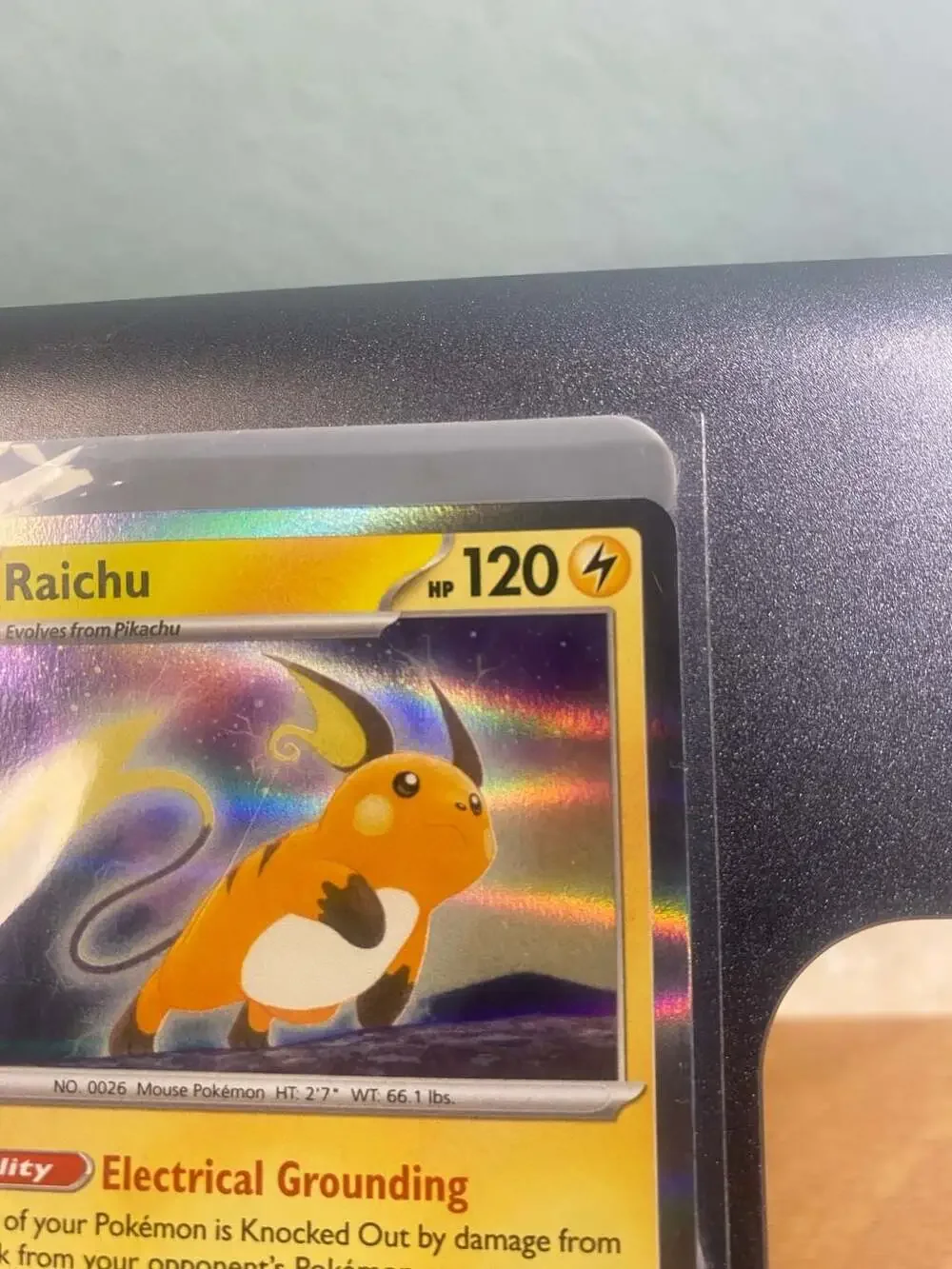2023 Pokémon Scarlet & Violet 151 Raichu 026/165 Holo Rare